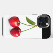 Etui iPhone 13 Pro Max Cerise douce (Verso Horizontal)