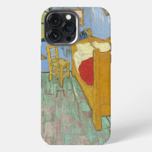 Etui iPhone 13 Pro Max Chambre de Van Gogh à Arles - Classique Jaune & Bl