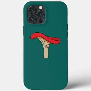 Etui iPhone 13 Pro Max Champignon Rouge de Dessin Animé
