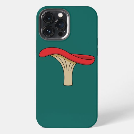 Etui iPhone 13 Pro Max Champignons rouges caricaturés (Verso)
