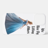 Etui iPhone 13 Pro Max Charmante jeune fille design - (Verso Horizontal)