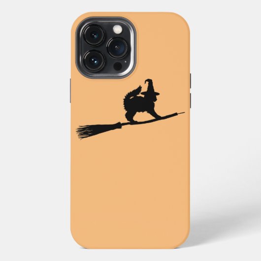 Etui iPhone 13 Pro Max Chat d'Halloween (Verso)