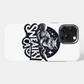 Etui iPhone 13 Pro Max chat sournois (Verso Horizontal)