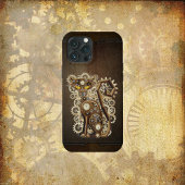 Etui iPhone 13 Pro Max Chat Steampunk