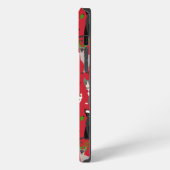 Etui iPhone 13 Pro Max Chats de Noël (Côté gauche)