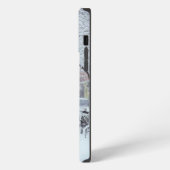 Etui iPhone 13 Pro Max Chemin hivernal enneigé (Côté gauche)