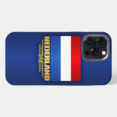 Etui iPhone 13 Pro Max Chemises "Fierté des Pays-Bas" (Verso Horizontal)