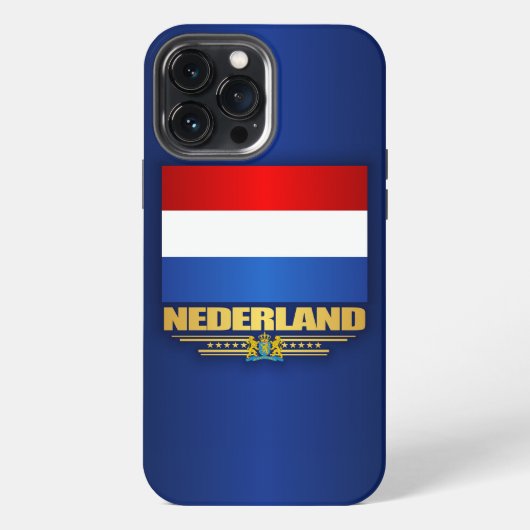 Etui iPhone 13 Pro Max Chemises "Fierté des Pays-Bas" (Verso)