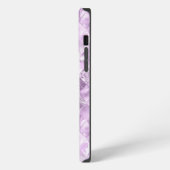 Etui iPhone 13 Pro Max Chic Élégant Violet Métallisé Glitter Chic (Côté gauche)
