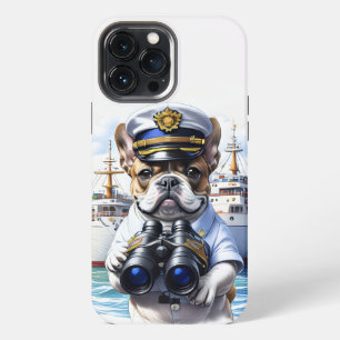 Etui iPhone 13 Pro Max Chiens Bouledogues Français French Bulldog Travel
