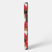 Etui iPhone 13 Pro Max Christmas Rough Collie (Côté gauche)