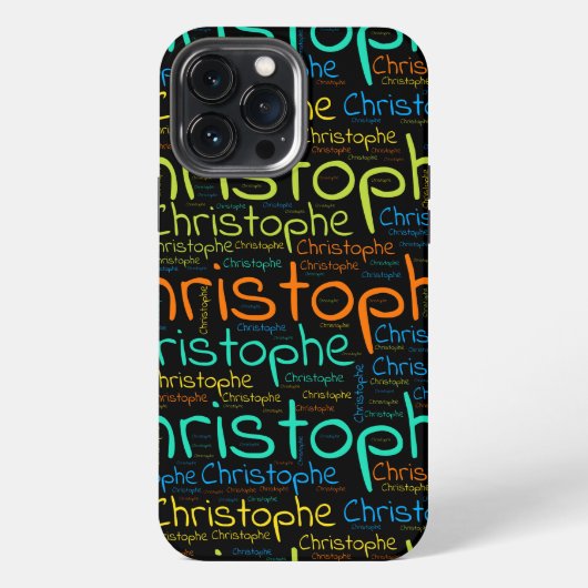 Etui iPhone 13 Pro Max Christophe (Verso)