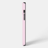 Etui iPhone 13 Pro Max Ciao Bella | Script moderne italien rose avec coeu (Côté gauche)