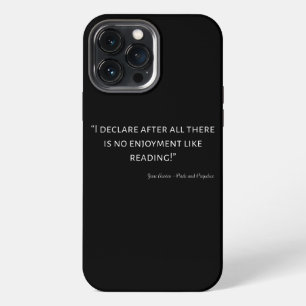 Etui iPhone 13 Pro Max Citation d'Orgueil et Préjugés III