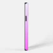 Etui iPhone 13 Pro Max Code QR, Logo, Art ou Photo, Nom Dégradé Fuchsia (Côté droit)