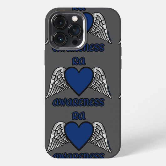 Etui iPhone 13 Pro Max Cœur/Ailes...RA (Verso)