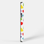 Etui iPhone 13 Pro Max Cœurs Colorés (Côté droit)