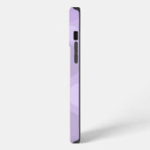 Etui iPhone 13 Pro Max Conception de cercles tachetés de points mauves cl (Côté gauche)