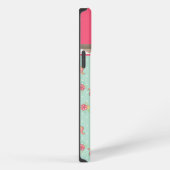 Etui iPhone 13 Pro Max Conception de Coeurs et Unicornes (Côté droit)