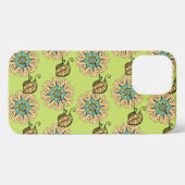 Etui iPhone 13 Pro Max Conception des fleurs  (Verso Horizontal)