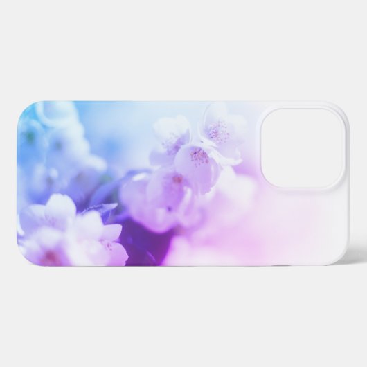 Etui iPhone 13 Pro Max Conception des fleurs (Verso Horizontal)