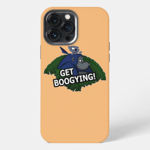 Etui iPhone 13 Pro Max Conception drôle de gorille et de chat pour se déh