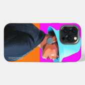 Etui iPhone 13 Pro Max Continuez à bouger. Coque d'iPhone. (Verso Horizontal)