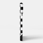 Etui iPhone 13 Pro Max Cool personnalisé Motif d'indicateur noir et blanc (Côté droit)
