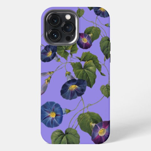 Etui iPhone 13 Pro Max coque Apple Fleur sauvage (Verso)