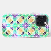 Etui iPhone 13 Pro Max Coque-coque iphone de conception géométrique de mo (Verso Horizontal)