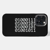 Etui iPhone 13 Pro Max COQUE GEEK BINARY-coque iphone Mate (Verso Horizontal)
