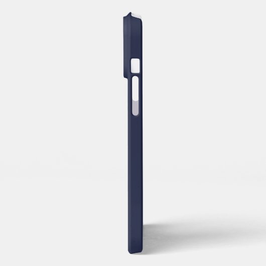 Etui iPhone 13 Pro Max Coque iphone Ancre bleu marine (Côté gauche)