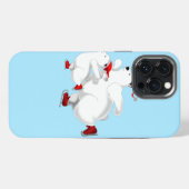 Etui iPhone 13 Pro Max Coque iphone des ours de Noël (Verso Horizontal)