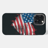 Etui iPhone 13 Pro Max COQUE IPHONE du drapeau américain (Verso Horizontal)