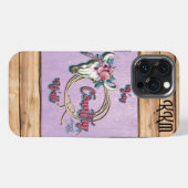 Etui iPhone 13 Pro Max Coque iphone fille de pays (Verso Horizontal)