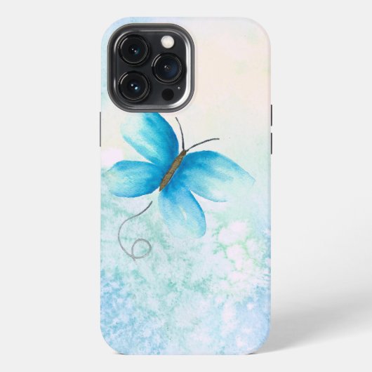 Etui iPhone 13 Pro Max Coque iphone papillon (Verso)