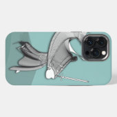 Etui iPhone 13 Pro Max Coque Samurai numérique - coque iphone de l'appare (Verso Horizontal)