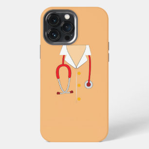 Etui iPhone 13 Pro Max Costume de docteur blouse blanche en laboratoire