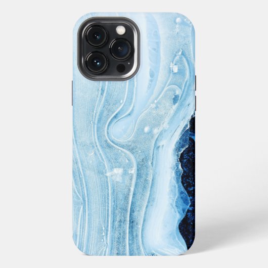 Etui iPhone 13 Pro Max couleur de l'eau (Verso)