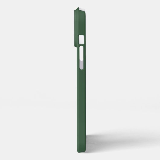Etui iPhone 13 Pro Max Couleur solide vert émeraude foncé (Côté gauche)