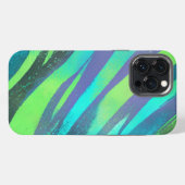 Etui iPhone 13 Pro Max Courants de couleurs dans la lumière néonatale (Verso Horizontal)