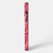 Etui iPhone 13 Pro Max Courbes d'esquisse (Côté gauche)