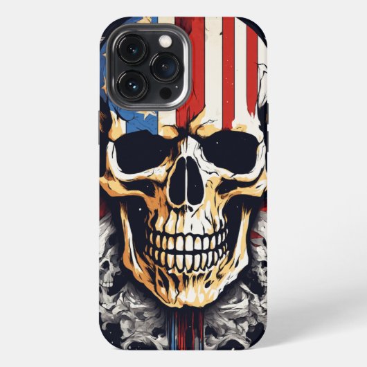 Etui iPhone 13 Pro Max crâne (Verso)