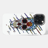 Etui iPhone 13 Pro Max crâne (Verso Horizontal)