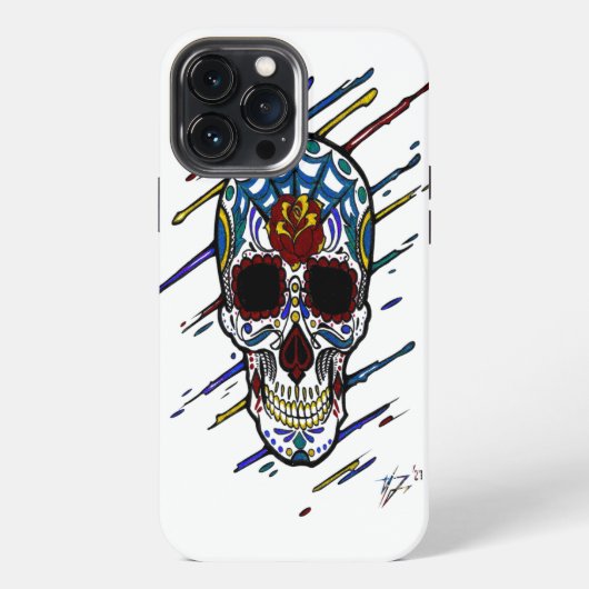 Etui iPhone 13 Pro Max crâne (Verso)