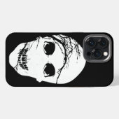 Etui iPhone 13 Pro Max Crâne d'Halloween (Verso Horizontal)