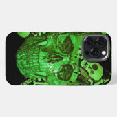 Etui iPhone 13 Pro Max Crâne d'Halloween #2 (Verso Horizontal)