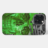 Etui iPhone 13 Pro Max Crâne d'Halloween #4 (Verso Horizontal)