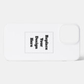 Etui iPhone 13 Pro Max Create Your Own white  (Verso Horizontal)