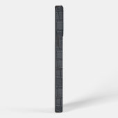 ETUI iPhone 13 PRO MAX CROCODILE NOIR COD.03 (Côté droit)